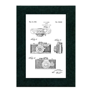 Camera Photography patent cards