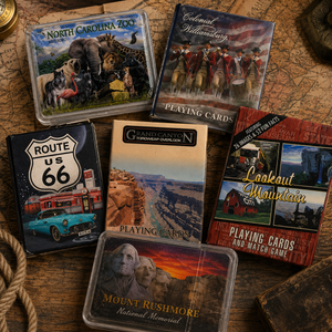 Tourist destination playing cards - brand new