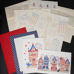 Americana 250th stationery kit