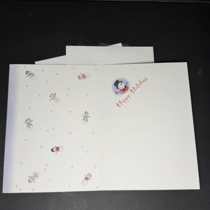 Vintage Holiday Plymouth Cards - 2 pack