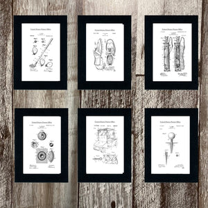 Golf Patents patent card set