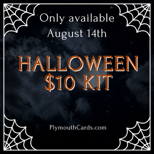 Halloween Mini Journal card kit - August 14th ONLY