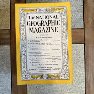 1940s National Geographic magazines