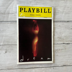 Playbills - with 2 ticket stubs