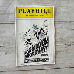 Playbills - with 3 ticket stubs