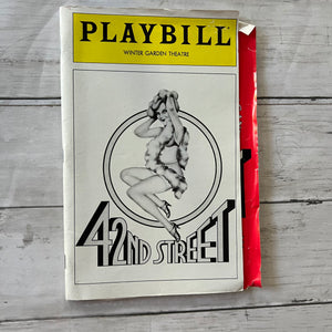 Playbills - with 3 ticket stubs