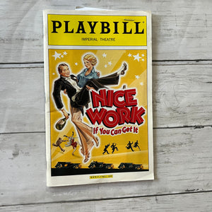 Playbills - with printed e-ticket