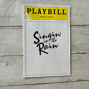 Playbills - no ticket stubs