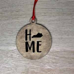 Home State Wooden Ornaments