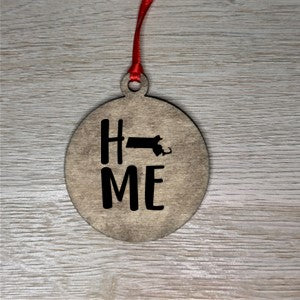 Home State Wooden Ornaments