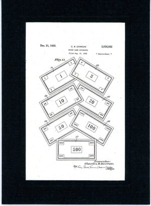 Monopoly patent cards