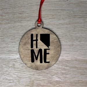 Home State Wooden Ornaments
