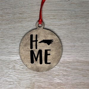 Home State Wooden Ornaments