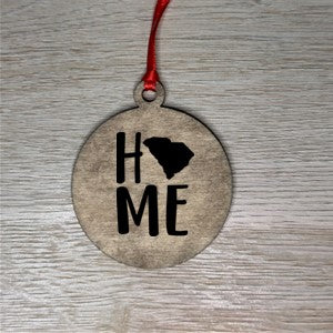 Home State Wooden Ornaments