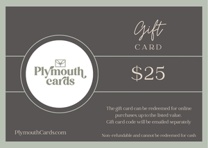Plymouth Cards gift card