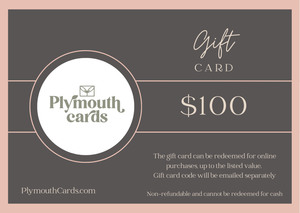 Plymouth Cards gift card