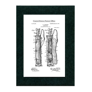 Golf Patents patent card set