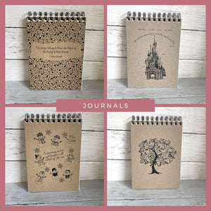 Notebook Journals - Four designs-Plymouth Cards
