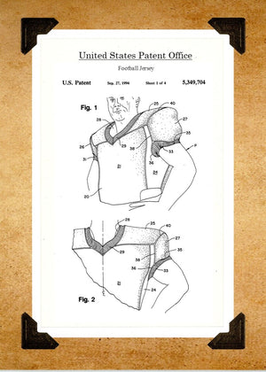 Football Patent cards
