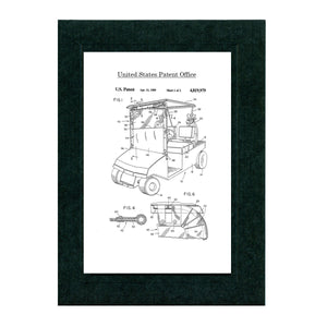 Golf Patents patent card set