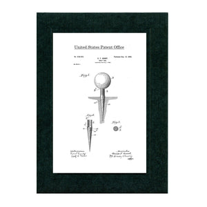 Golf Patents patent card set