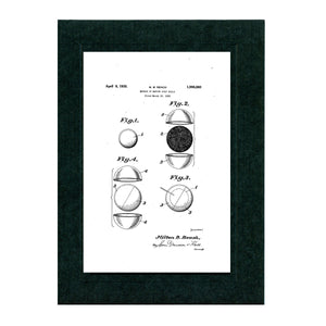 Golf Patents patent card set