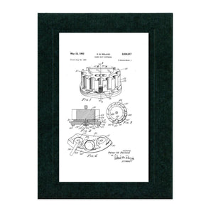 Poker Chips patent card-Greeting Card-Plymouth Cards