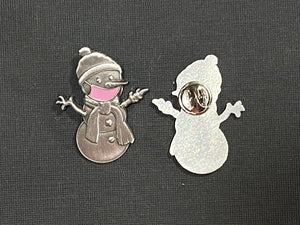 Clarence the Snowman - Masked Pin-Plymouth Cards