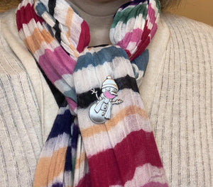 Clarence the Snowman - Masked Pin-Plymouth Cards