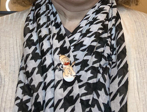 Clarence the Snowman - Masked Pin-Plymouth Cards