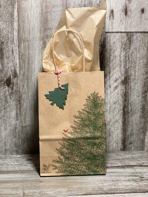 Gift Bag & Tag - Evergreen-Bags-Plymouth Cards