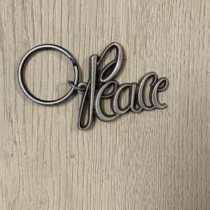 Peace key chain-Plymouth Cards