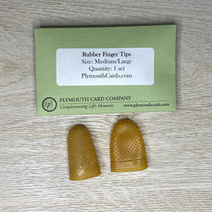 Swingline Rubber Finger Tips - Two pack-Rubber Finger Tips-Plymouth Cards
