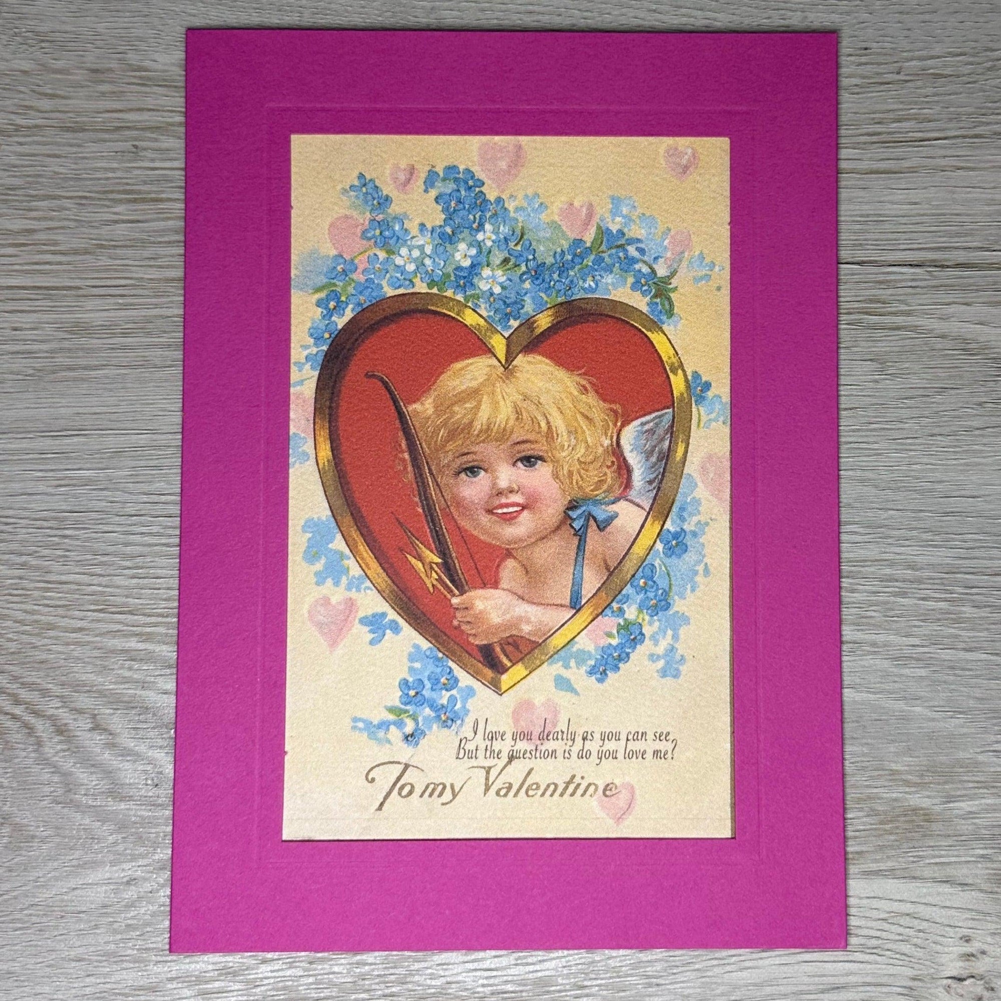 To My Valentine-Greetings from the Past-Plymouth Cards