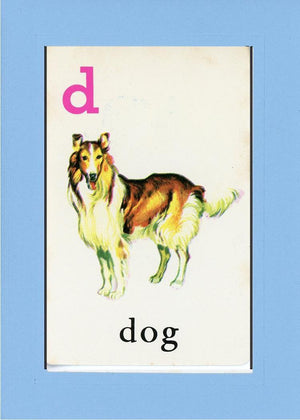 D is for Dog-Alphabet Soup-Plymouth Cards