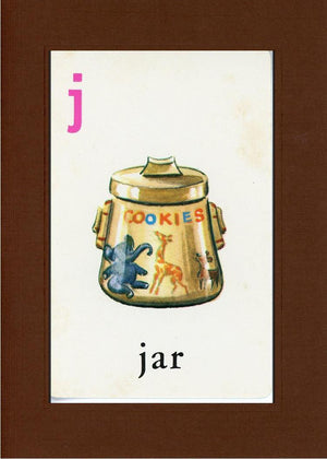 J is for Jar-Alphabet Soup-Plymouth Cards