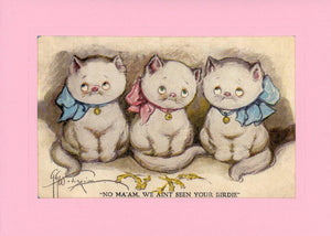 Three Little Kittens-Greetings from the Past-Plymouth Cards