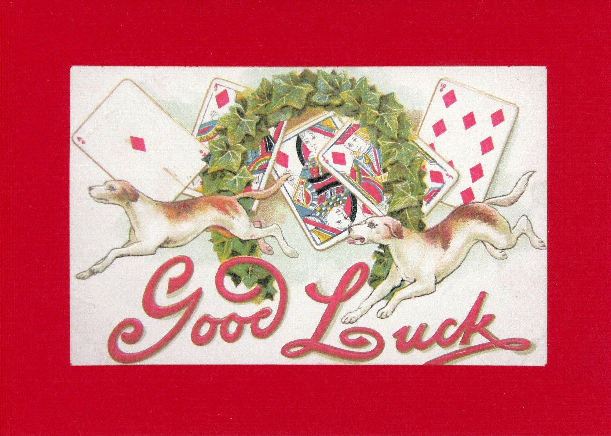 Good Luck-Greetings from the Past-Plymouth Cards