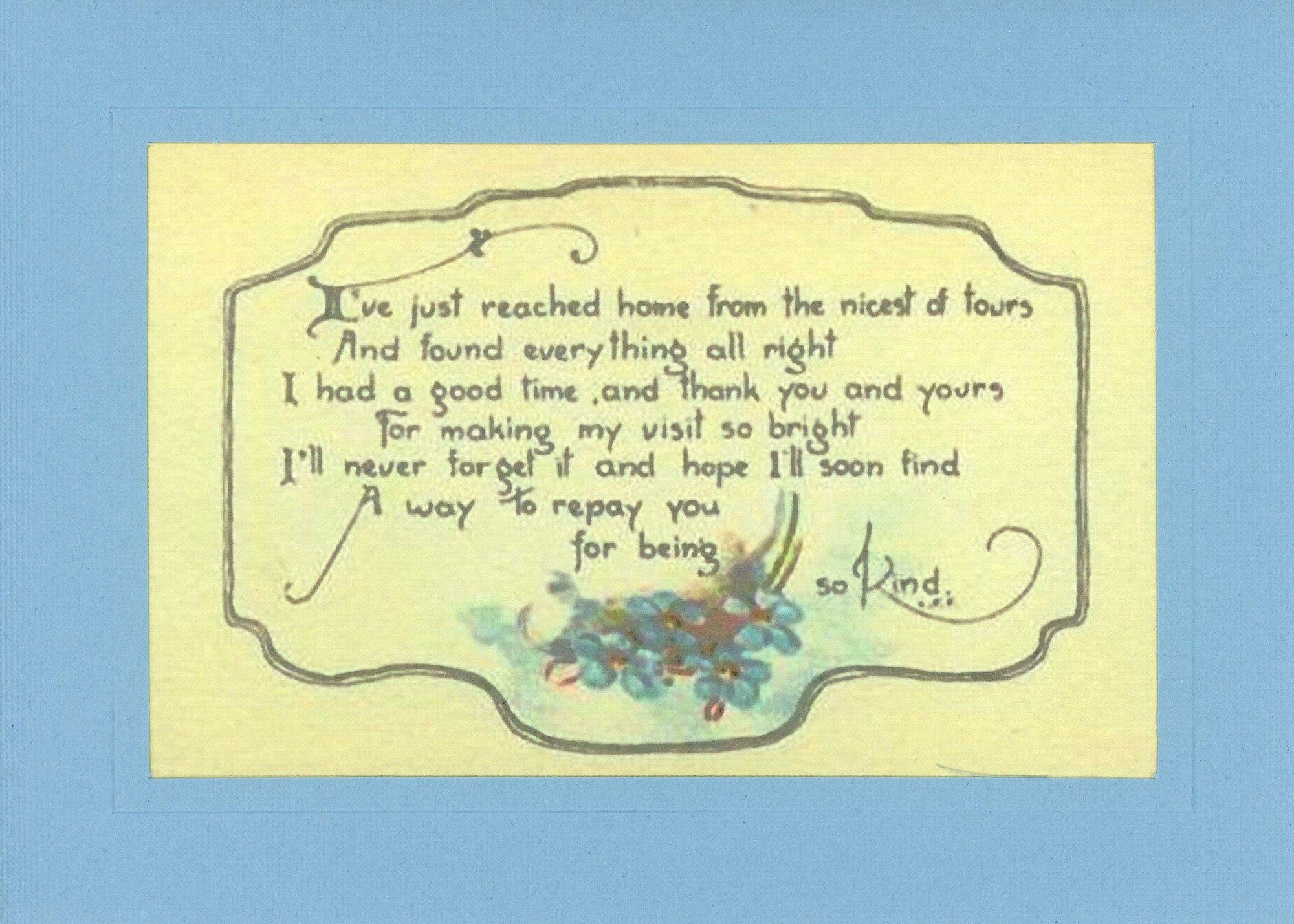 Kindness Thank You-Greetings from the Past-Plymouth Cards