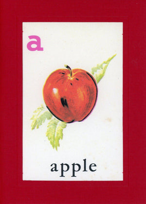 A is for Apple-Alphabet Soup-Plymouth Cards