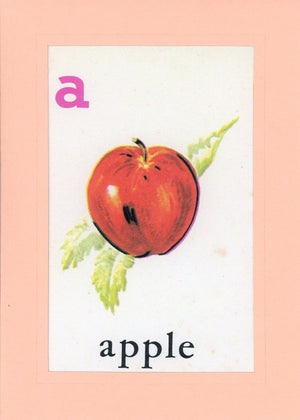 A is for Apple-Alphabet Soup-Plymouth Cards