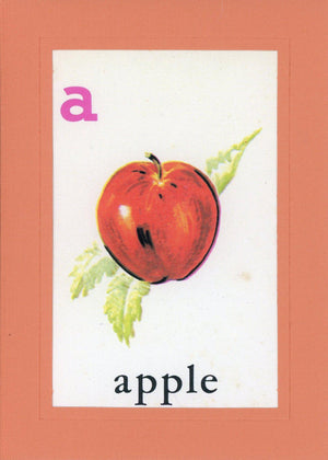 A is for Apple-Alphabet Soup-Plymouth Cards