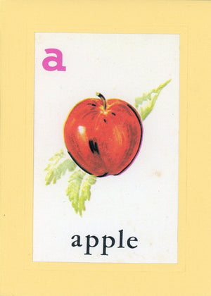 A is for Apple-Alphabet Soup-Plymouth Cards