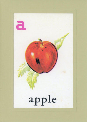 A is for Apple-Alphabet Soup-Plymouth Cards