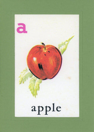 A is for Apple-Alphabet Soup-Plymouth Cards