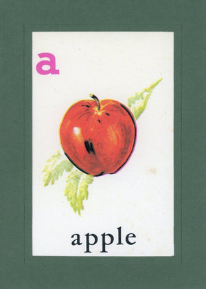 A is for Apple-Alphabet Soup-Plymouth Cards