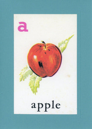 A is for Apple-Alphabet Soup-Plymouth Cards