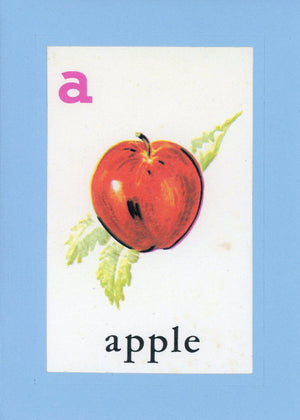 A is for Apple-Alphabet Soup-Plymouth Cards