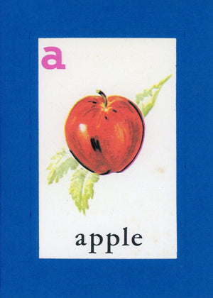 A is for Apple-Alphabet Soup-Plymouth Cards