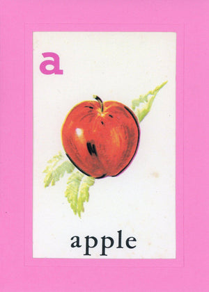 A is for Apple-Alphabet Soup-Plymouth Cards